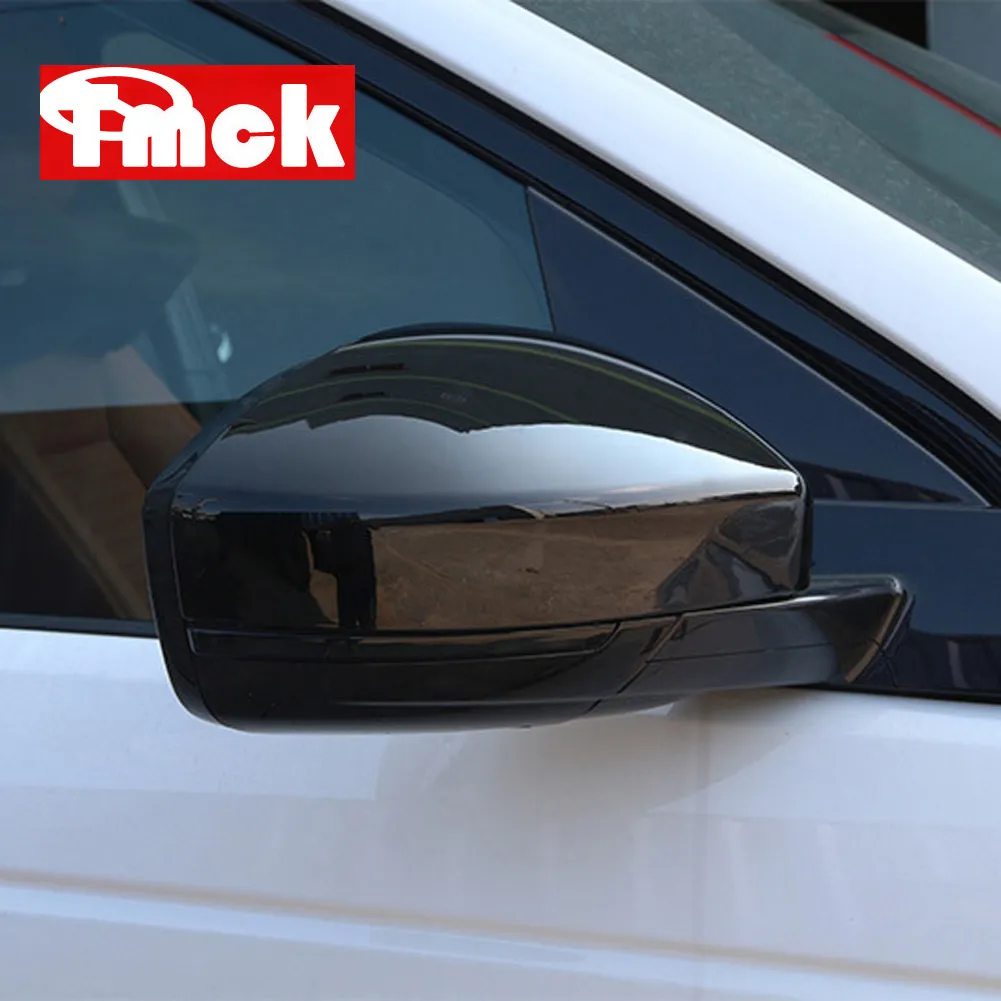 Gloss Black Wing Mirror Cover Caps For Range Rover Evoque, Discovery Sport, Velar (Pair, Aftermarket)