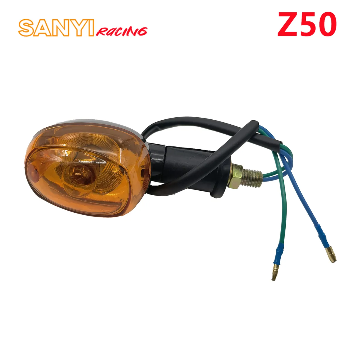 MOTOWOLF Motorcycle Turn Signal Light Indicator Lamp Flasher Amber For Harley Sp