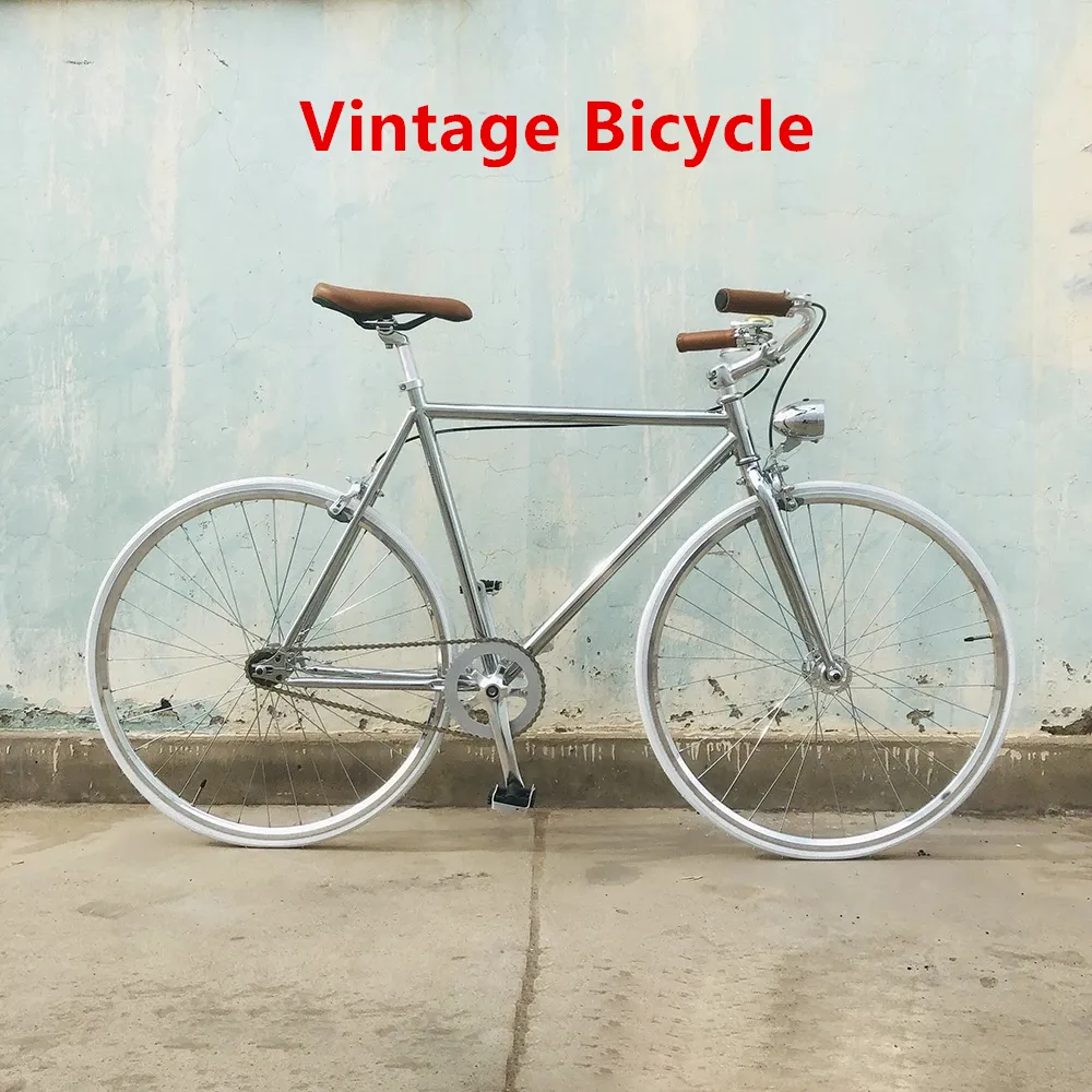 Lightweight Vintage Silver Steel Frame Single Speed Jupiter Bike For Womens Commuting And Cycling From Homepro16 660.47 DHgate.Com
