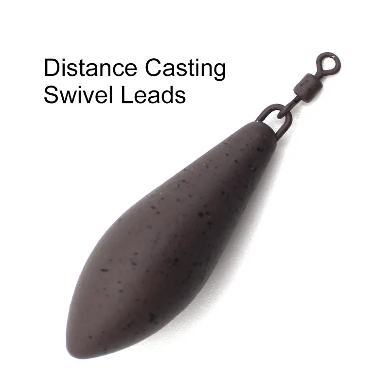 thumbnail image 2 of 20 Size 8 Matt Black Rolling Swivels For Fishing Rig Carp Hair Clips TJR Tackle 2 of 6
