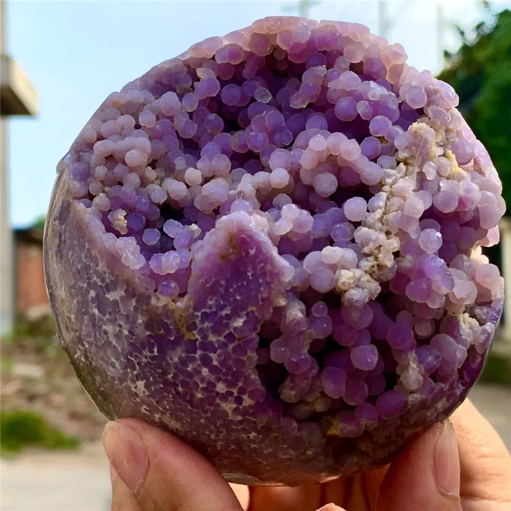 Natural Sardonyx Agate Quartz Crystal Ball – 1PC Healing Reiki Sphere
