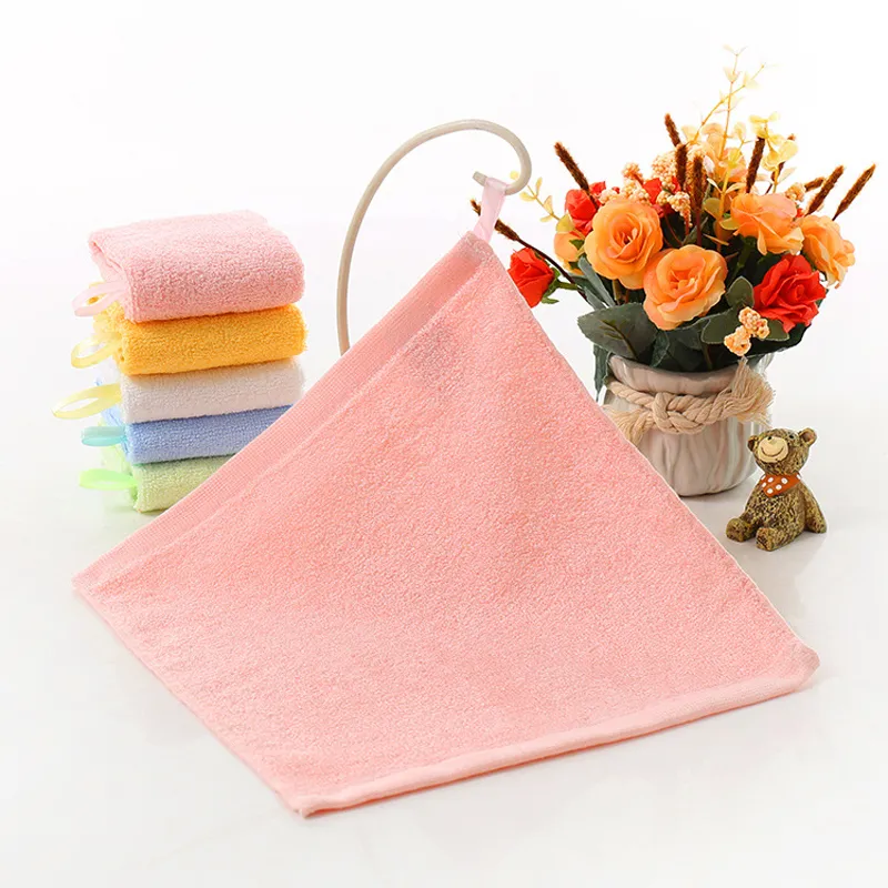 DHgate.com:29x29cmCotton Handkerchief for Kids, 4Pcs Soft