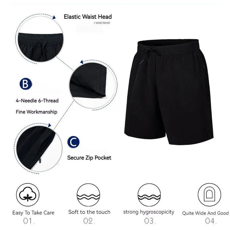 Secure pocket gym shorts best sale