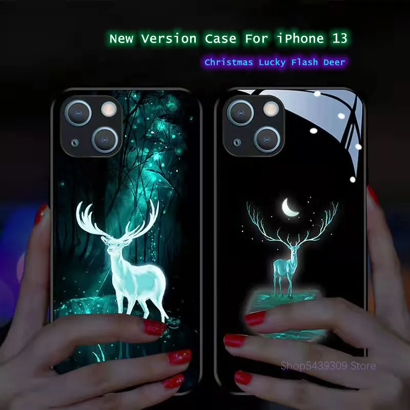 Forest See Deer LED Light Up Phone Case for iPhone 7 8 X XR XS Max 11 12 Pro 13 from Dhgate Cell Phone Boxes & Packages - price 38.03 Forest See Deer LED Light Up Phone Case for iPhone 7 8 X XR XS Max 11 12 Pro 13 from Dhgate Cell Phone Boxes & Packages - price 38.03