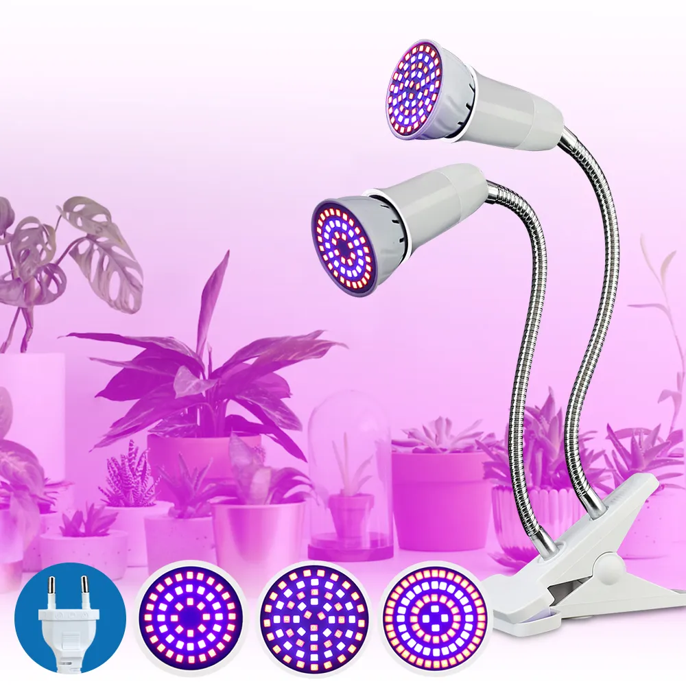 Full Spectrum E27 LED Grow Light Bulb for Indoor Plants, Seedlings ...