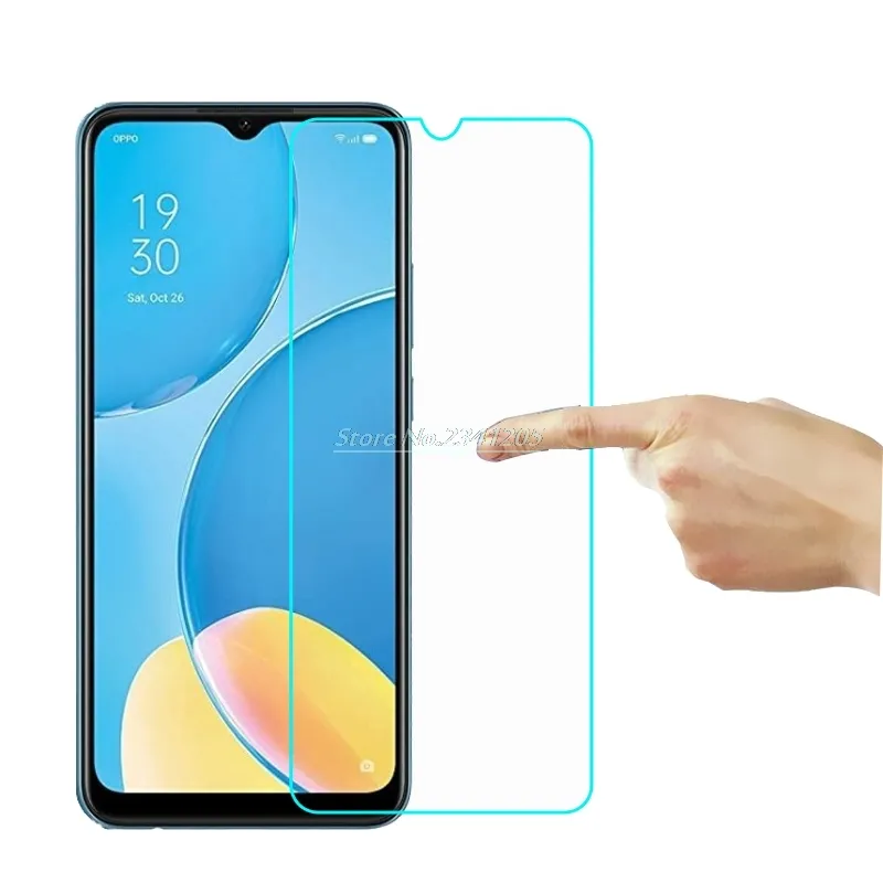 2-in-1 OPPO A15 Screen Protector with Tempered Glass Camera Lens