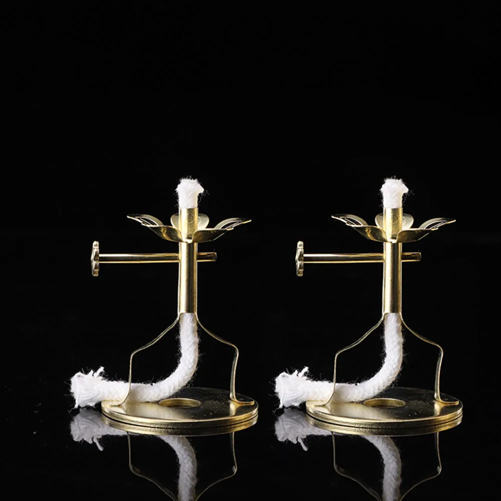 Glass Wick Lamp Holder Burner Oil Rack For Kerosene Candlebutter Lamps ...