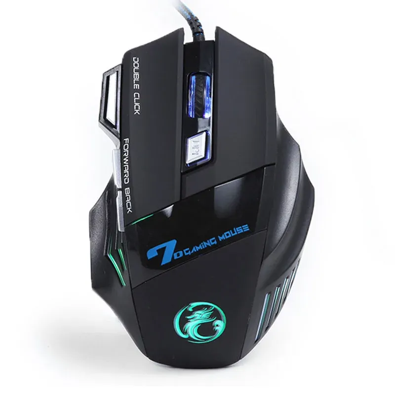 Mouse Gaming Cablato - 12800 DPI, RGB, 6 Pulsanti Programmabili, Leggero - Foto 3