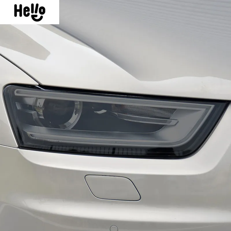 DHgate.com:Audi Stickers, Headlight Tint Smoked Black