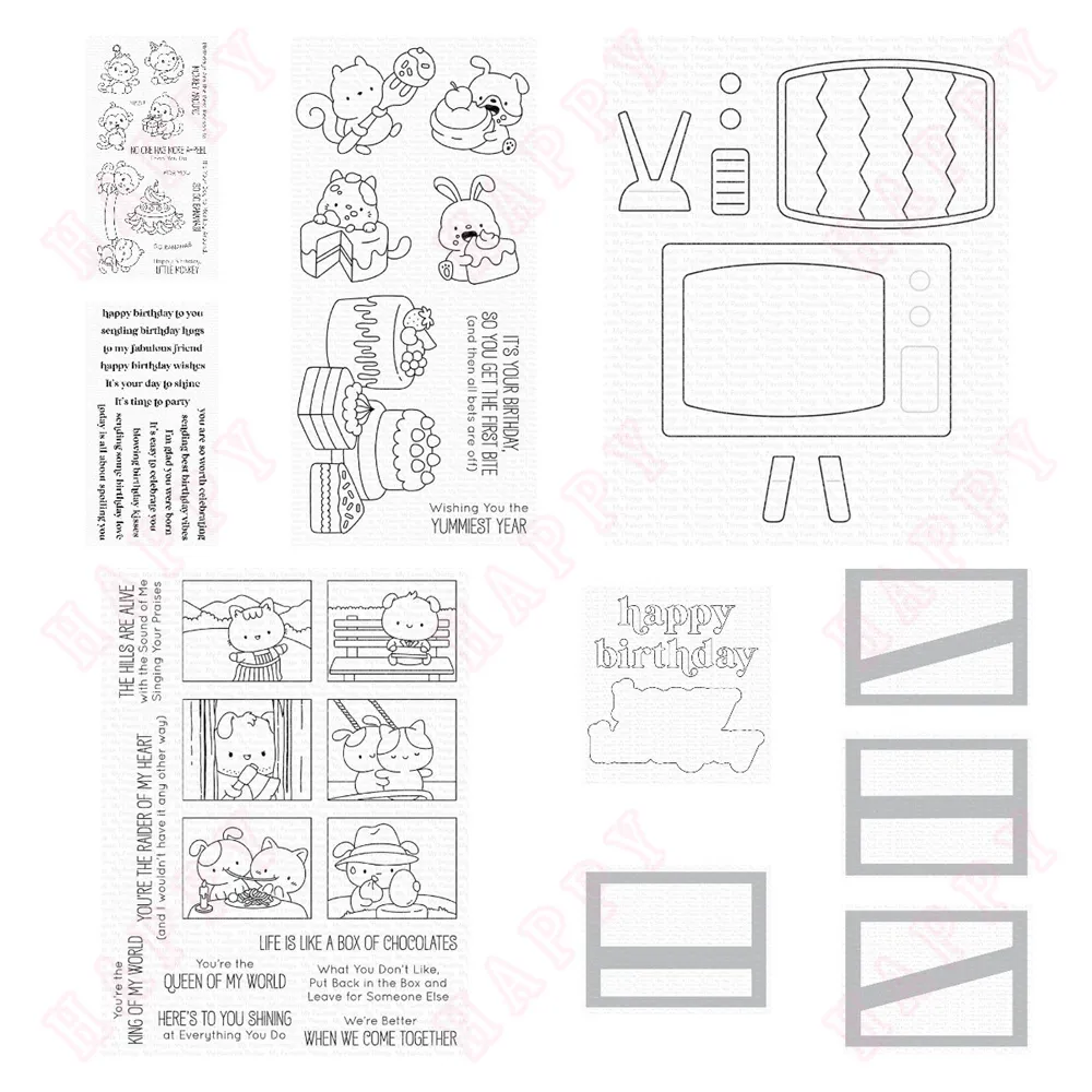 GLOBLELAND Lady Dress Metal Cutting Metal Dies For Card Making Photo