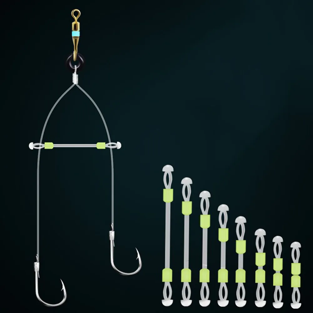 double fishing hook splitter GRFIT Hooks Fishing Hooks 3/0#-2/0#10pcs 1/0#15pcs 4#-6# 20pcs High Carbon Steel Fishinghooks Fishing Tackle Fish Hooks (Color : Size 1-0) : Sports & Outdoors A premium stainless 920lb 49 How to Make a Double-Hook