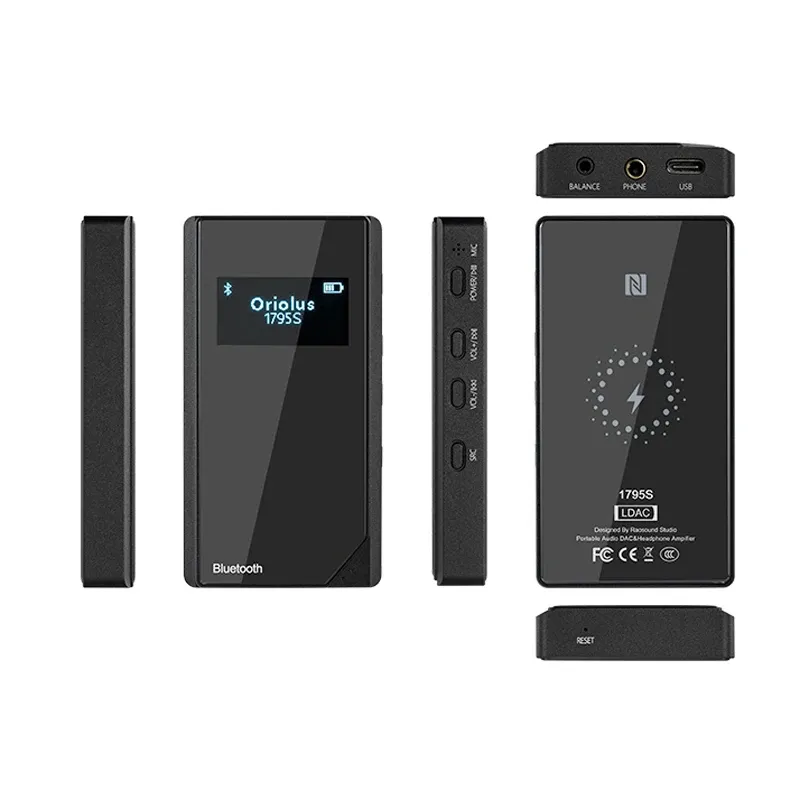 Oriolus 1795 1795S Bluetooth 5.0 USB DAC AMP Headphone Amplifier