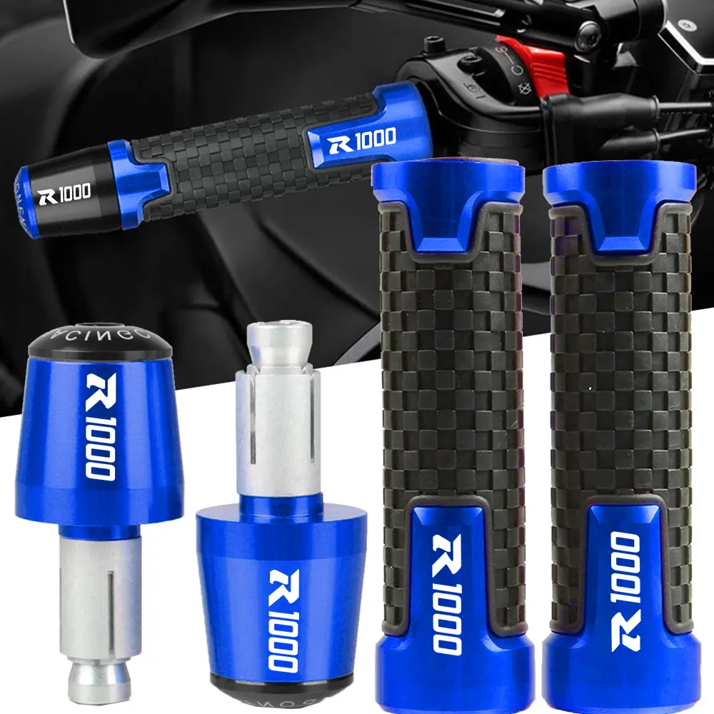 Motorfiets stuur Voor Suzuki GSXR 750 600 1000 K1 K2 K3 K4 K5 K6 K7 K8 K9 Motorcycle Stuur Hand Grips Handvat Bar End Cap Motorstuurgreep (Color : 5