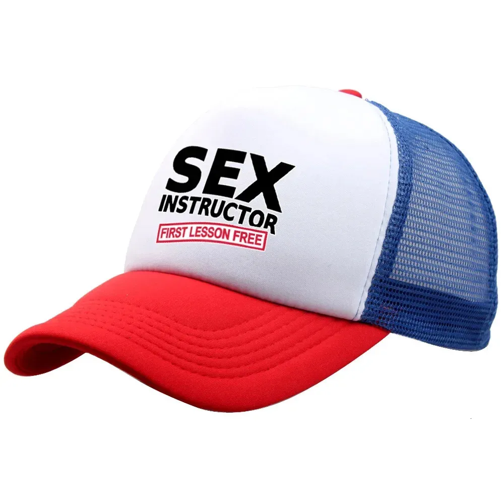 Sex Instructor Funny Creative Baseball Cap Casual Men From 10