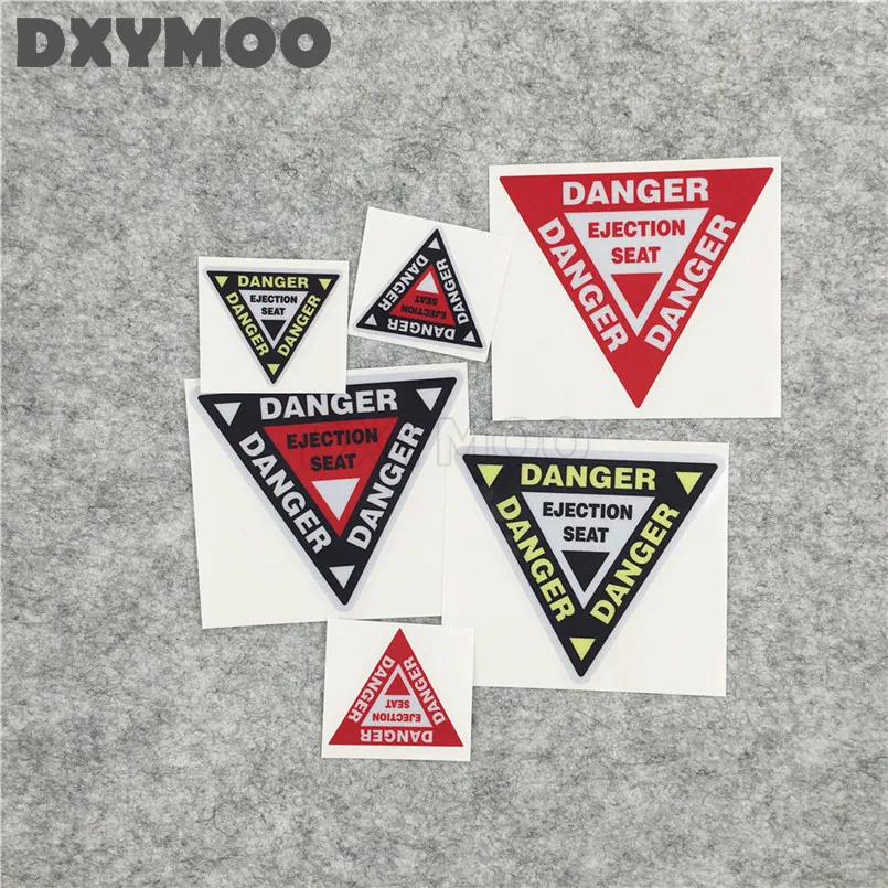Warning Ejection Seat Style Decal Car Stickers Rear Window, Durable ...