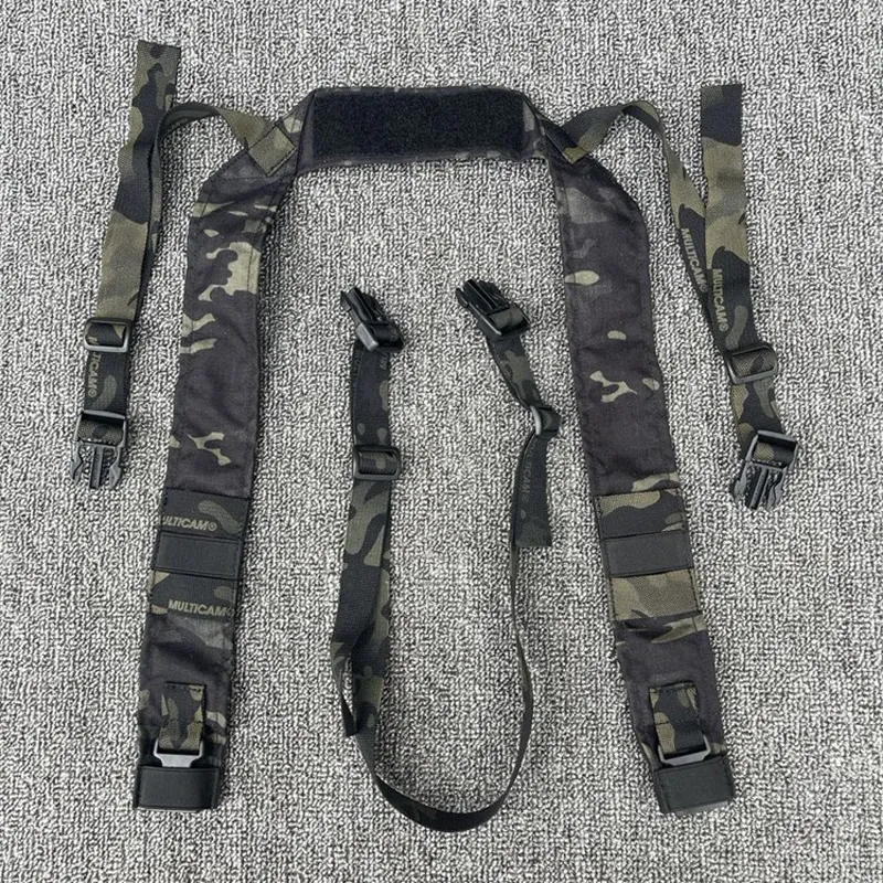 Tactical Chest Rig Strap MK3 MK4 D3CRM Multicam Chest H Strap Airsoft ...