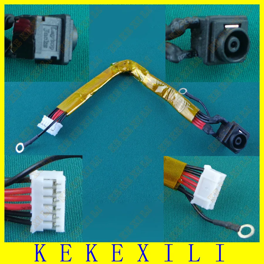 Câble Jack D'alimentation 10cm Pour Sony Vaio VGN-NS - Référence 073-0101-5213-A - Neuf