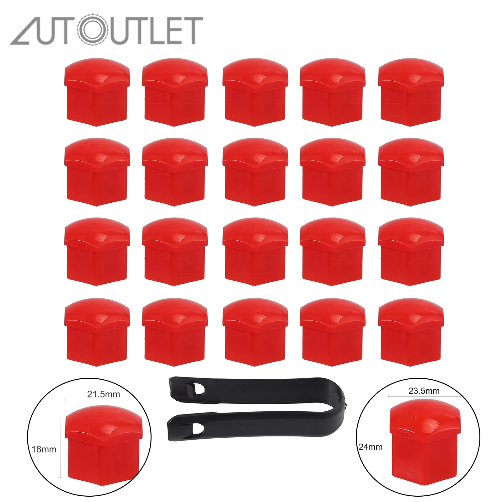 20pcs Universal Orange Silicone Car Wheel Nut Lug Hub Screw Rim Bolt C 20pcs Universal Orange Silicone Car Wheel Nut Lug Hub Screw Rim Bolt C