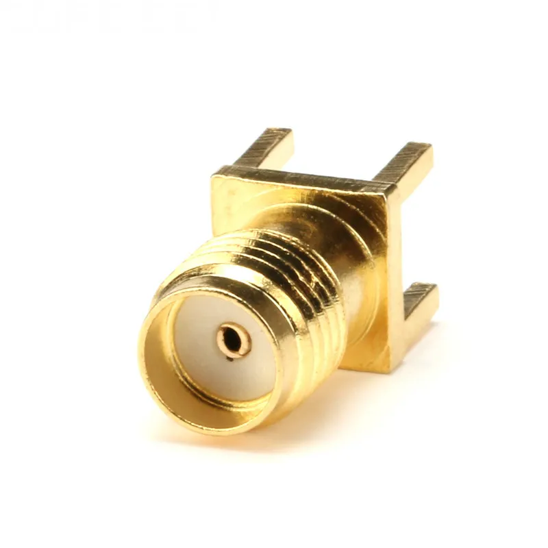 ETEILY SMA Female Bulkhead Right Angle PCB Mount Connector, 6GHz, Contact Material: Brass at ₹ 68/piece in Bhopal