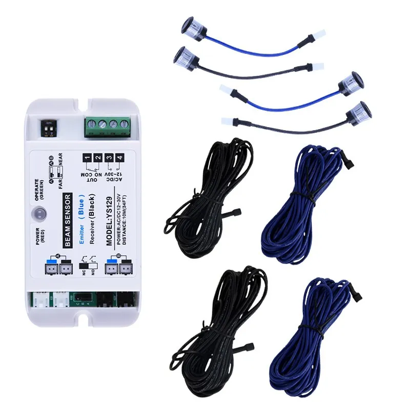 thumbnail image 2 of Infrared Photocell Safety Beam Sensor Kit For Automatic Gate Operators 2 of 3