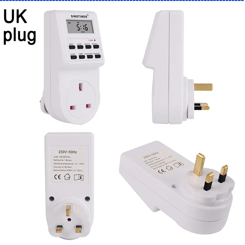 DHgate.com:International Plug Digital Weekly Programmable Power Timer ...