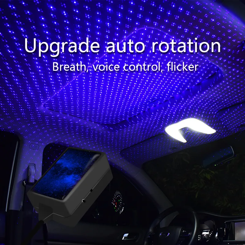 CAR INTERIOR ROOF LED Star Light USB Atmosphere Starry Sky Night
