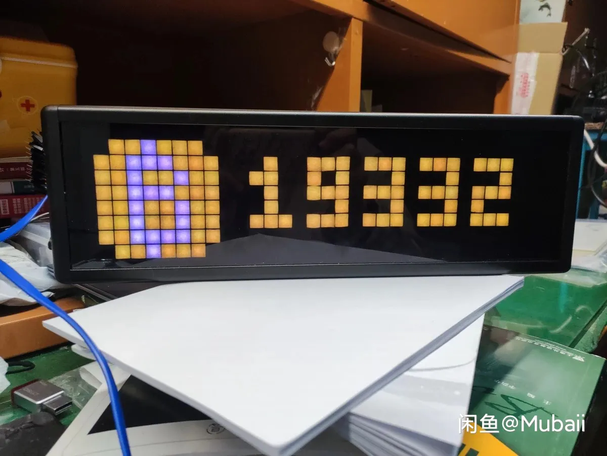 Digital Currency Market Display with ESP8266 and WS2812B Real-Time  Cryptocurrency Price Display from Dhgate Tool Parts - price 106.96