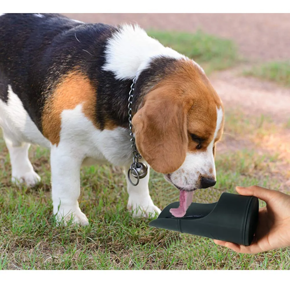 Portable Pet Water Bottle - Squeeze Type Travel Cup For Dogs On Walks, Hiking & Travel