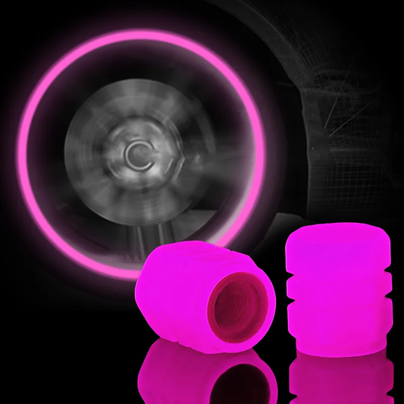 Luminous Tire Valve Caps Purple Green Glowing Dustproof Nozzles For Car Motorcycle Bike From Ddmyday 8.05 DHgate.Com
