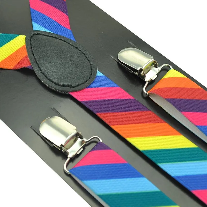 Men's Pattern Print Suspenders / Braces – Adjustable Formal – Many Designs – Aussie Wardrobe Collection