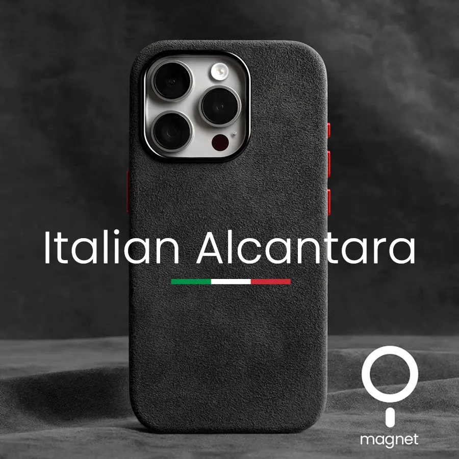 Luxury Magnetic ALCANTARA Leather Case For IPhone 15... From Ddmyaug,  $47.15 | DHgate.Com