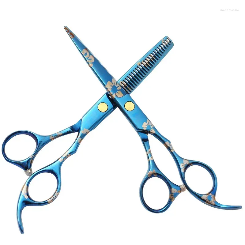 6.5" Hair Dressing Scissors Barber Shears And Thinning - Tension Adjustable US E - Foto 9