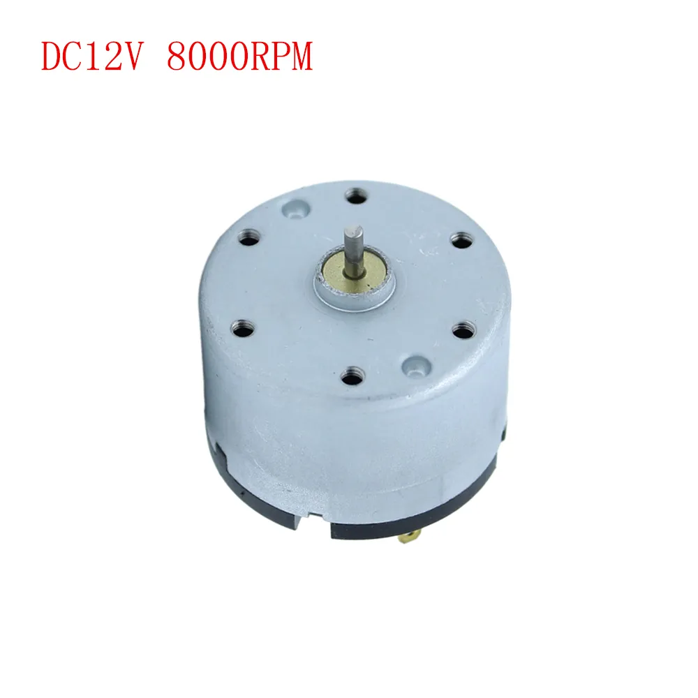 RK-520 DC Brush High-Speed Motor, 6V 12V 24V Mini Motor, Low Noise ...