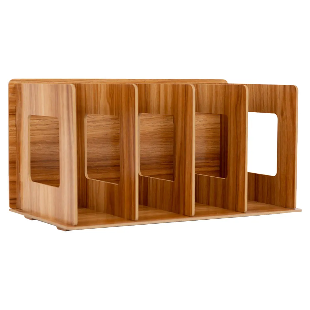 Vinyl lp storage rack CD Container Table Top...
