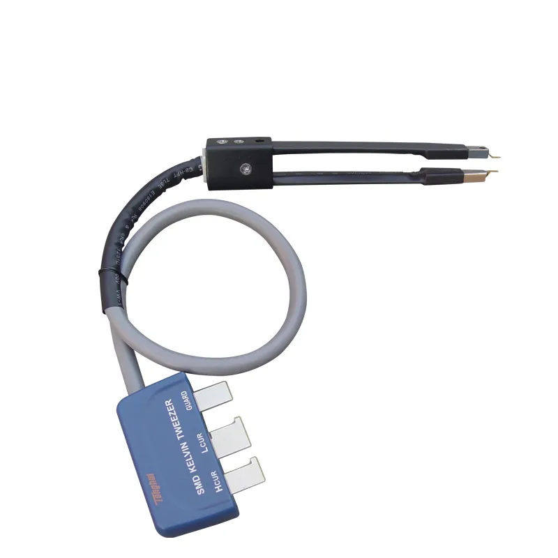 SMD Test Tweezer Kelvin Clip With 4mm Banana Plug Leads For LCR Meter