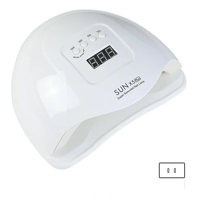 Portable UV LED Nail Dryer, 120W 48W Gel Polish Curing Lamp With USB ...