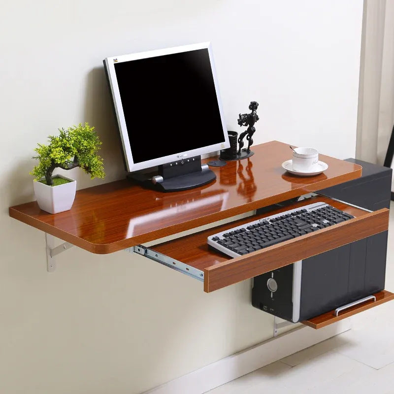 Safe And Stable Wall Mounted Folding Desktop Long Computer Desk With Load Bearing Creative Note Design For Household Use From Homepro16 385.17 DHgate.Com