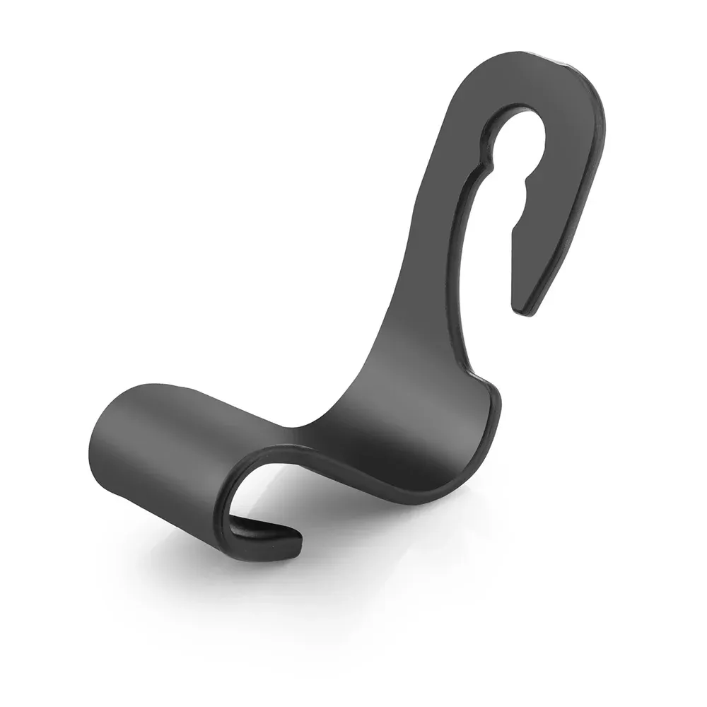 thumbnail image 2 of AIWARGOD 4-Pack Car Seat Headrest Hooks – Black PP Hangers For Purses, Bags, Groceries 2 of 3