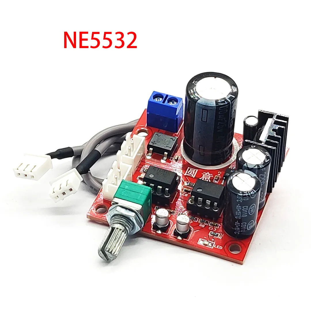 NE5532 Preamplifier Board Single Power Supply Dual Op... From Ddmyaug ...