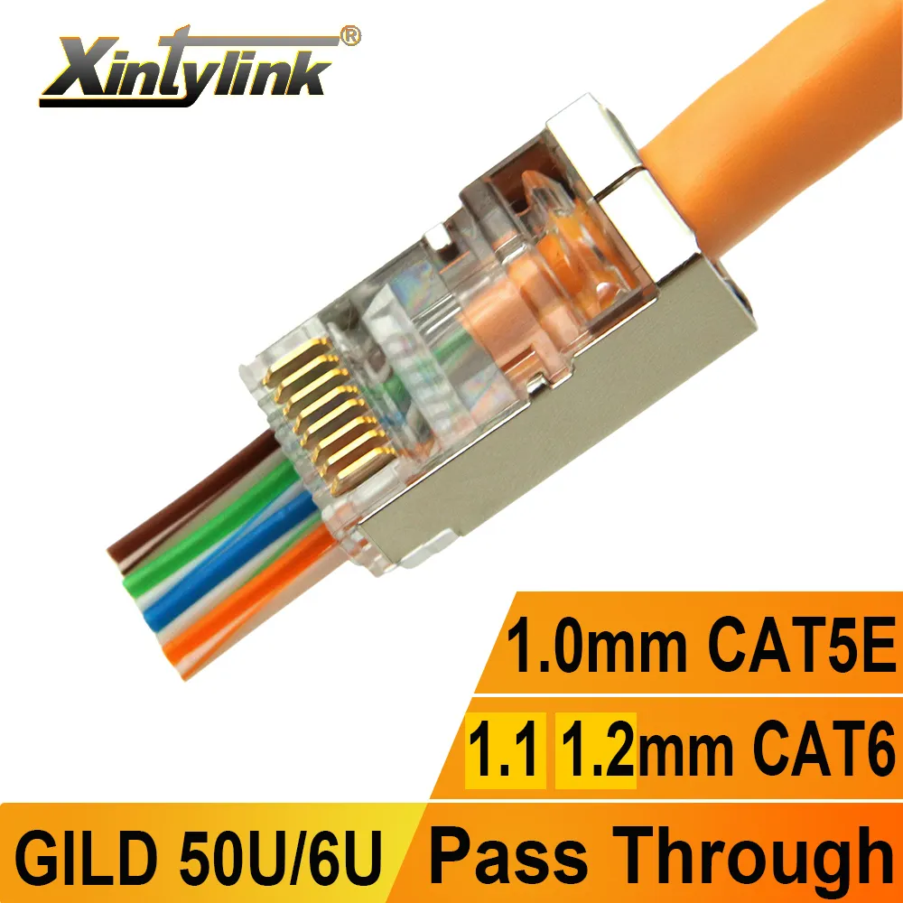 DHgate.com:RJ45 Metal Shielded CAT6 CAT5 CAT5E Ethernet