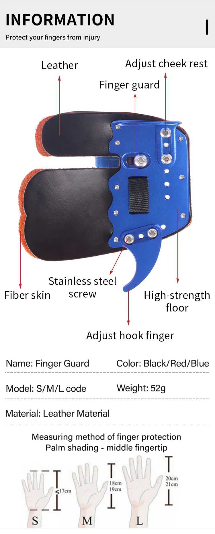 Alexda Stainless Finger Guard Finger Protectors Finger Guards For Cutting Multifunctional Hand Protector Avoid Hurting When Slicing Chopping Kitchen Tools