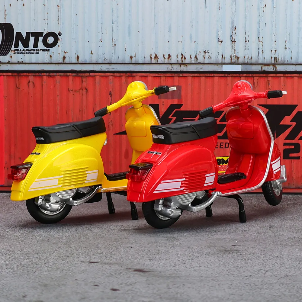 Vespa ミニカー 6台セット 1/18 スケール Maisto 1/18 Piaggio Vespa Scooter 98 PK 125 GTR P150X 300