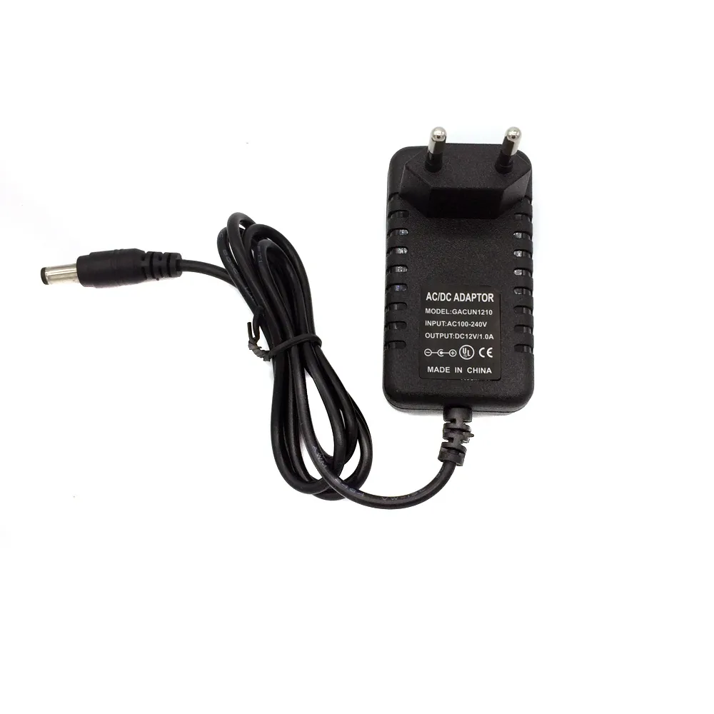 5v Power Supply DC 12V 2A Power Supply [2Amp 2000mA] 24W AC Adapter, 10ft DC In 12V Power Cord For LED Strip Lights Speaker CCTV Camera Router, 5.5x2.5mm/2.1mm Plug Low Voltage Transformer - Foto 8