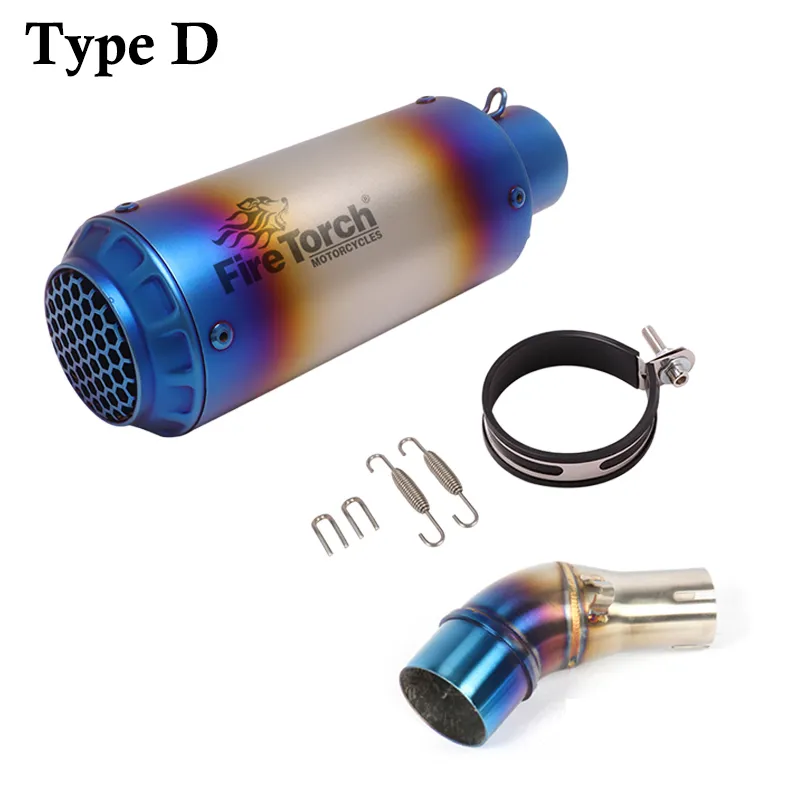 Modified motorcycle exhaust muffler for YAMAHA YZF R25 MT03