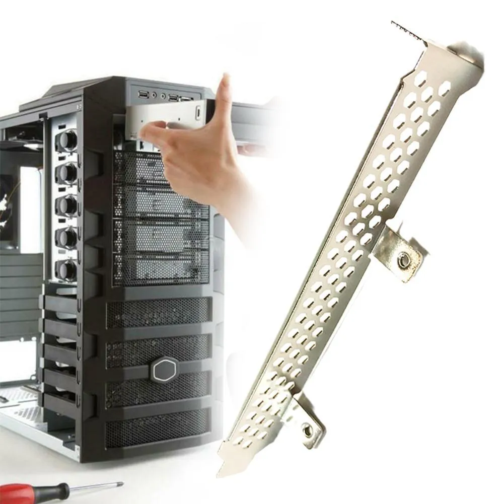 12cm Full High Profile PCI-E Riser Bracket for SSD Half Baffle ...
