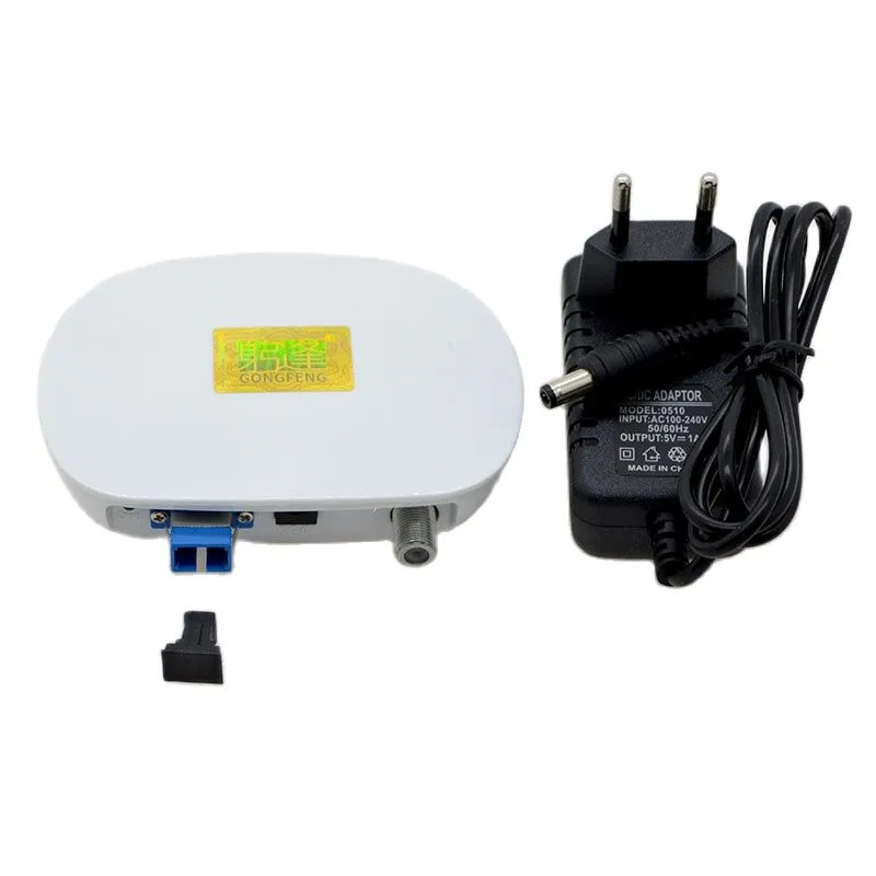 FTTH Node Optical Receiver SC/PC 1550nm Fiber Converter CATV GEPON ...