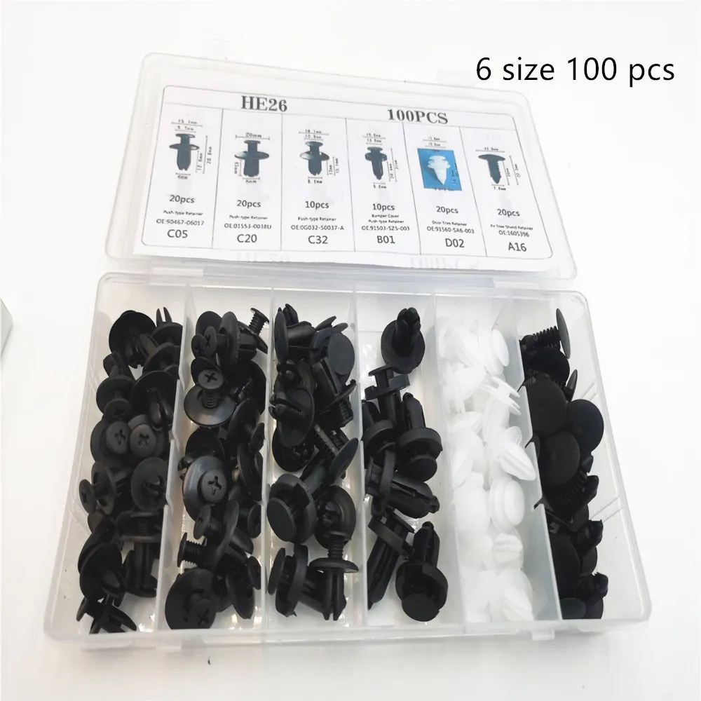 Plastic Auto Fastener Clips for Mini Cooper R52 R53 R55 R56 R58 R59 R60 ...