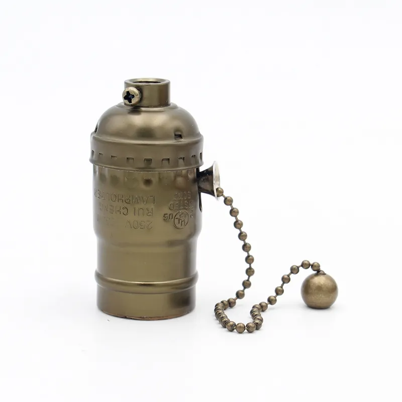 TRHOO-Lamp Base with Extended Chain, E26 Standard Threaded Base, Bulb TRHOO-Lamp Base with Extended Chain, E26 Standard Threaded Base, Bulb