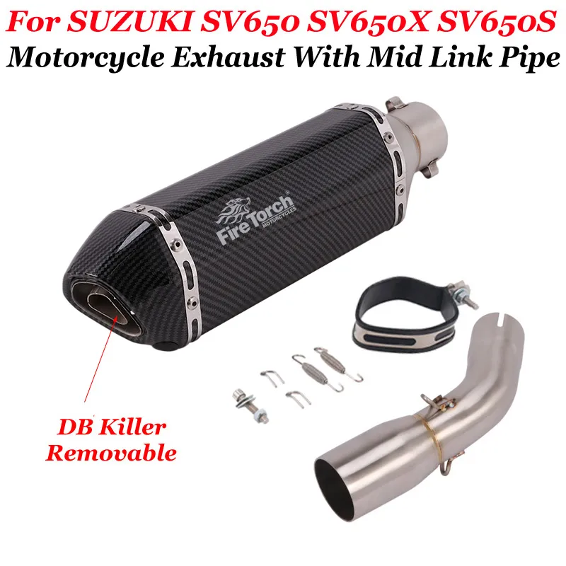DHgate.com:Slip On Muffler for Motorcycle Modified Exhaust