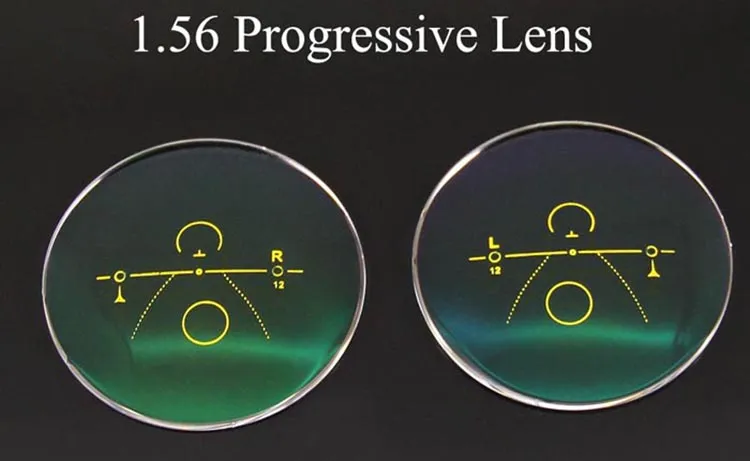 1.56 Index Progressive Lens for glasses frames